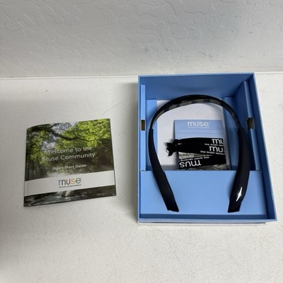 MUSE MU-02 Brain Sensing Headband Calming Stress Relief Easy Meditation