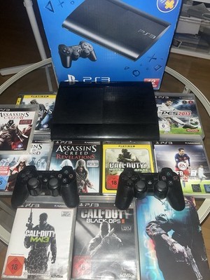 Ps3 Super Slim 12GB 10 Spiele 2 Controller
