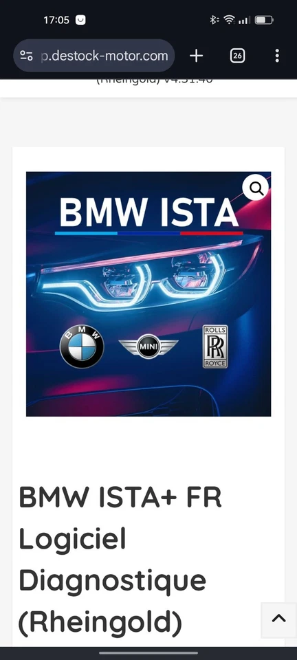 Logiciel Ista+. - Photo 1/3
