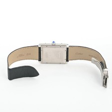 CARTIER Tank Solo Xl W5200027 Silver Men's Used Watch #31031 4