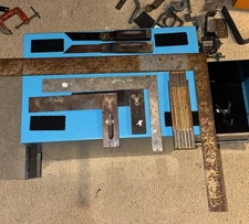 vintage sweetheart tools sliding T bevel wood handle Lot And Lufkin Others