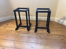 Partington Metal Speaker Stands Black
