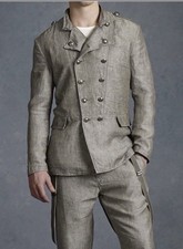 $1999 Brand New John Varvatos Hendrix Officer Jacket Size Medium