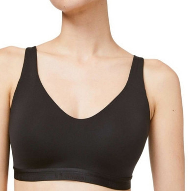 Lululemon Athletica Up For It Bra Size 32C Mesh Racerback Black Full Support 