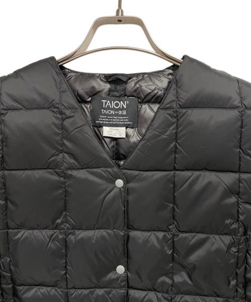 TAION                    Basic V-neck button long… - image 3