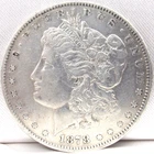 1878 P Morgan Silver Dollar 7 Tail Feathers