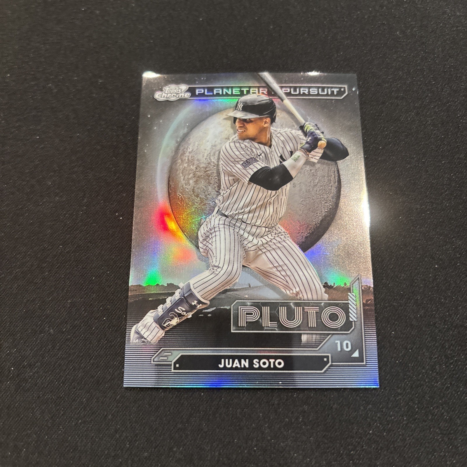 2024 Topps Cosmic Chrome Planetary Pursuit Juan Soto Pluto