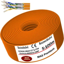5-100m CAT7 UC900 DUPLEX HS23 data network installation LAN cable halogen-free
