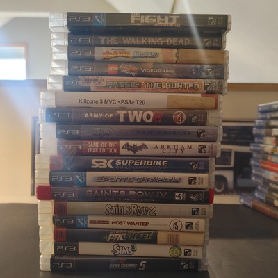 Playstation 3 Games! You Choose from Large Selection! With Cases!