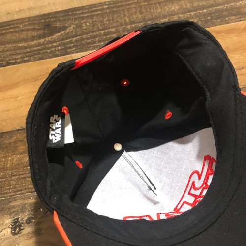 Star Wars Hat Snapback Baseball Cap Kids Child Black Red Darth Vader Jedi - READ - Picture 10 of 13