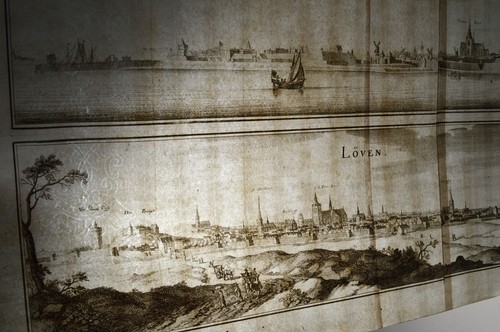 Merian 1659 - Bergen op Zom and Löven Leuven Louvain Original Antique Engraving - Picture 8 of 8