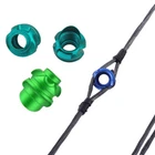 1x 37/45 Degree Archery Aluminum Peep Sight Hooded Housing Compound Bow Target