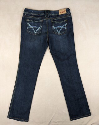 Vanilla Star 11 32x32 Womens Jeans Stretch Dark Bootcut Rodeo Western