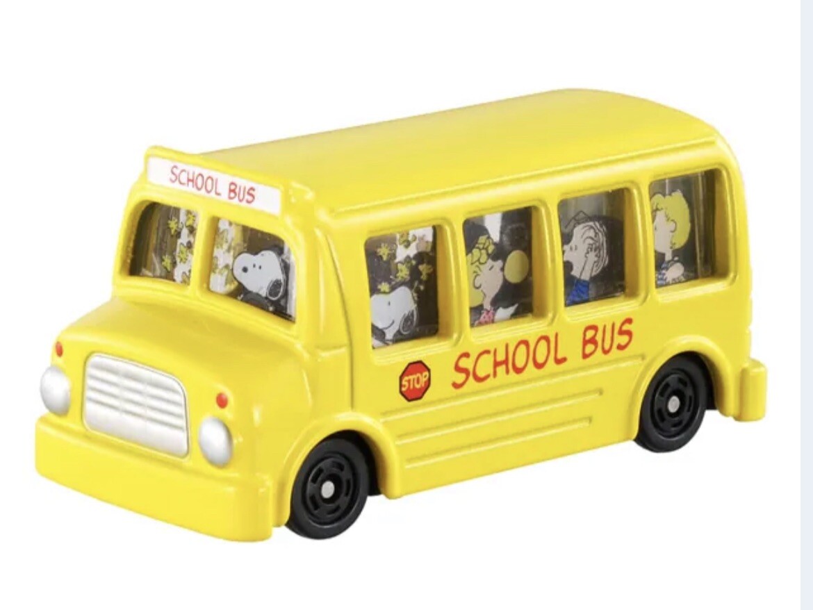 Dream TOMICA 154 , Snoopy School Bus , Toy Car from Japan | eBay