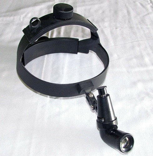 Fiber Optic ENT Headlight Band Only with Storz Fit Cable Adopter Fitting - Bild 1 von 6