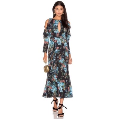 revolve floral midi dress How to Style a Floral Midi Dress