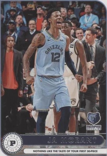 2022-23 Panini Donruss NBA JA MORANT #156 SILVER PRESS PROOF