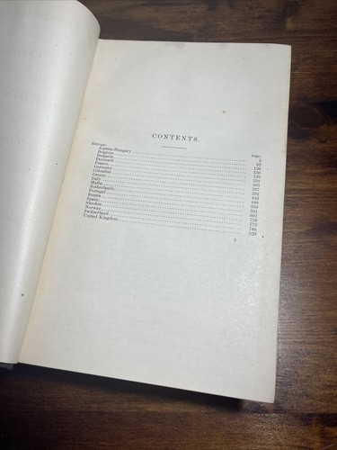 Commercial Relations of the United States with Foreign Countries 1900 2 Volume.. - Picture 10 of 12