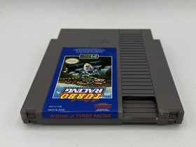 Nintendo NES Al Unser Jr. Turbo Racing Authentic Original Tested & Working 1990