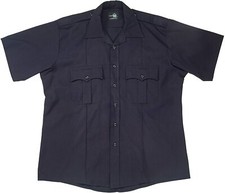 Liberty Uniform Men's Short Sleeve Comfort Zone Unifor Shirt  SyNatural Fabric