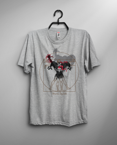 Vitruvian Symbiote Men's T-shirt Venom 