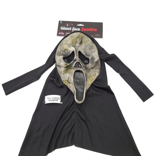 Fun World Scream Aged Ghost Face Zombie Mask Halloween Costume Accessory - Picture 15 of 15