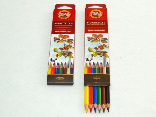 Aquarell Bleistift Set Koh-I-Noor MONDELUZ 3719 wasserlösliche Bleistifte - Bild 12 von 12