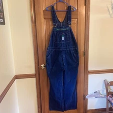 Vintage Liberty Overalls Dark Wash Size 42/30