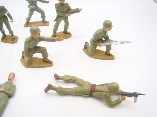 STARLUX - 13 FANTASSINS AU COMBAT - SERIE LUXE - 1958 - 1/32 - ANCIEN - - Foto 4 di 5