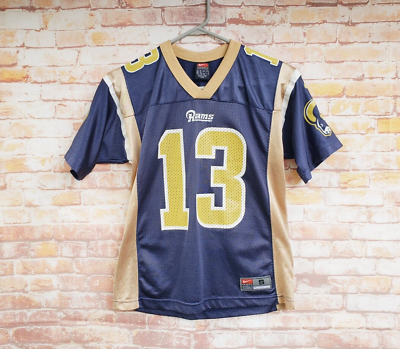 Rams Warner 13 シャツ ネイビー/ゴールド Rams Warner 13 シャツ ネイビー/ゴールド Kurt Warner St