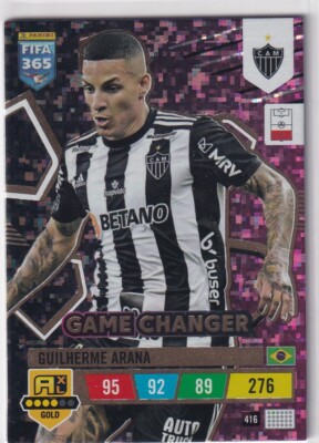 Panini FIFA 365 2023 Karte Nr. 416 Guilherme Arana Game Changer