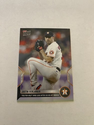 2022 Topps Now 766 Justin Verlander