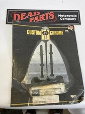 Harley Softail 86-99 rigid mount FLST chrome windshield bracket trim accents CCI