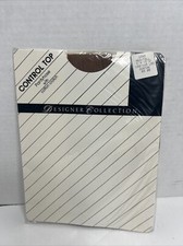 Vintage Designer Collection Med/Tall 5'4-5'8 Suntan Panty Hose.  140-165 LBS.