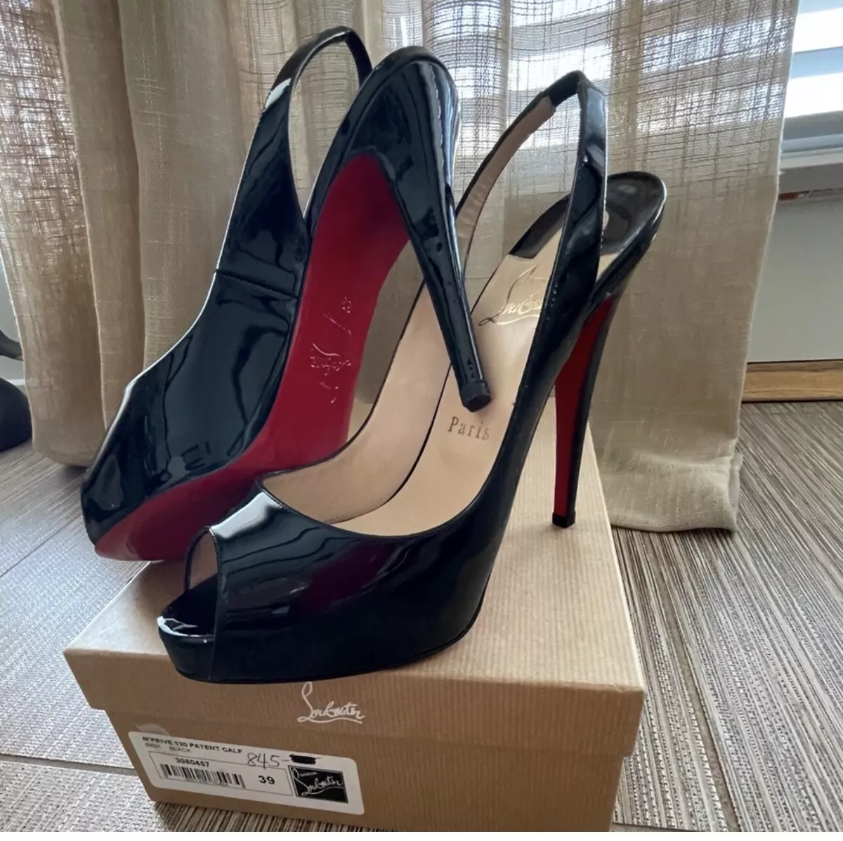 Christian Louboutin New Very Prive 120 Patent