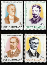 Romania MNH Minr: 4932 - 4935 75. anniversary of greater romania set 4