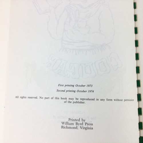 Stuffed Cougar & Too Cookbooks 1974 / 1992 Collegiate School Richmond VA LOT x 2 - Picture 6 of 13