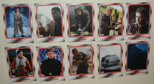 2017 Star Wars: Journey to the Last Jedi inserts - You Pick & Choose - Picture 23 of 50