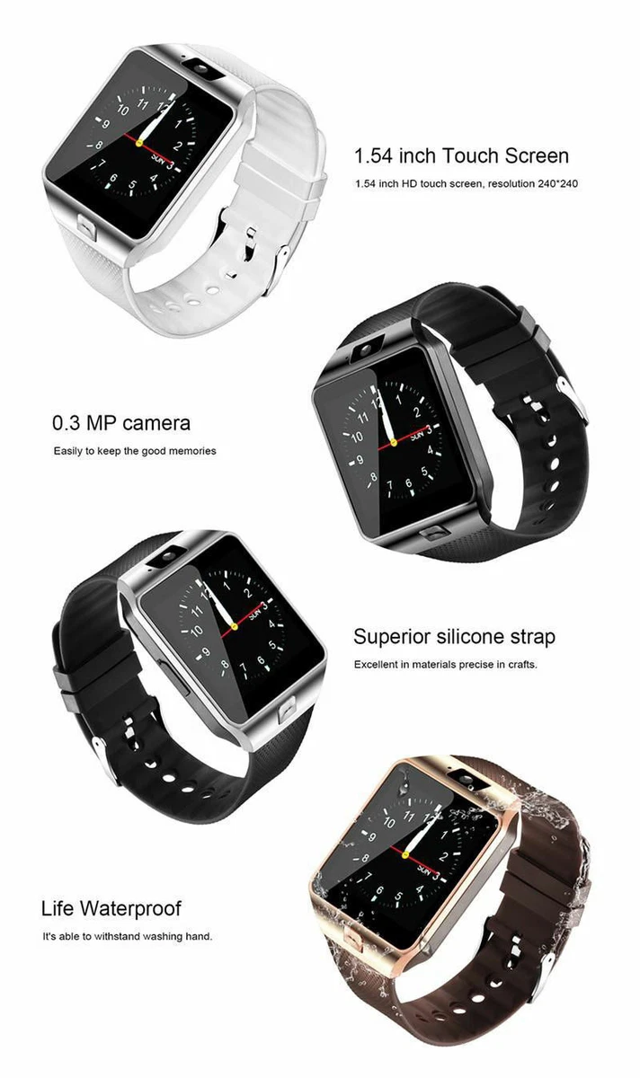 Bluetooth DZ09 Smart Watch Relogio Android Smartwatch Phone Fitness iOS Android