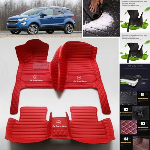 For Ford Ecosport Explorer Mustang Mach-E Car Floor Mats Custom Pads Waterproof - Imagen 14 de 34