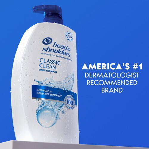 Head and Shoulders Dandruff Shampoo, Classic Clean, 28.2 fl Oz - 第 7/11 張圖片