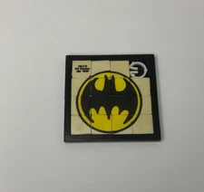 Vintage 1989 Batman Plastic Tile Slide Puzzle