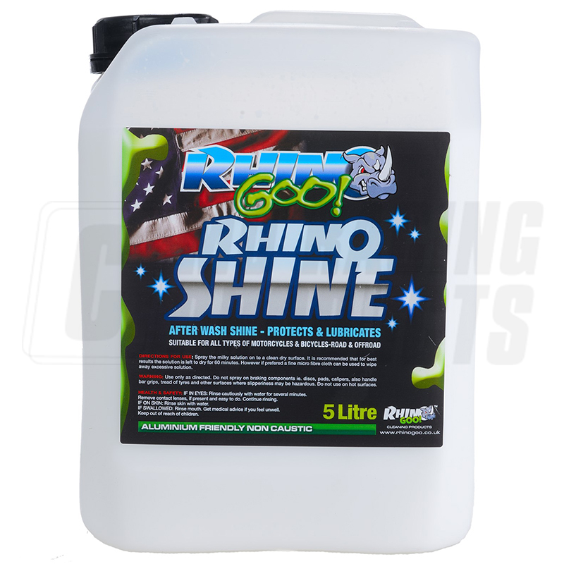 Rhino Goo Rhino Shine After Wash Protects & Lubricates Off Road Motorcycles 5L