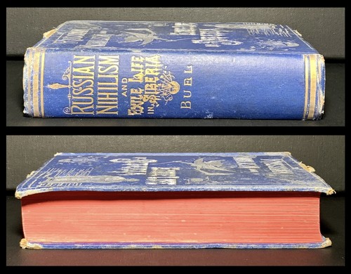 ANTIQUE BOOK Russian Nihilism HISTORY RUSSIA Siberia WAR superstitions 1st Ed - Picture 21 of 24