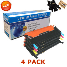 Set of 4 Toner for Samsung CLT-406 K406S C406S M406S Y406S Xpress C410W C460FW