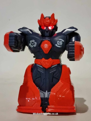 RC Robot Boxing Tyson Radio Control Kids Transformer Fighting Arcade Game Toy UK - 第 13/21 張圖片