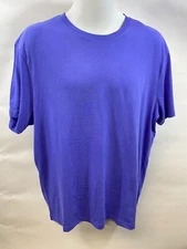J. Crew Mens Washed Jersey Tee Size Short Sleeve Cotton Crew Neck Bistro Blue