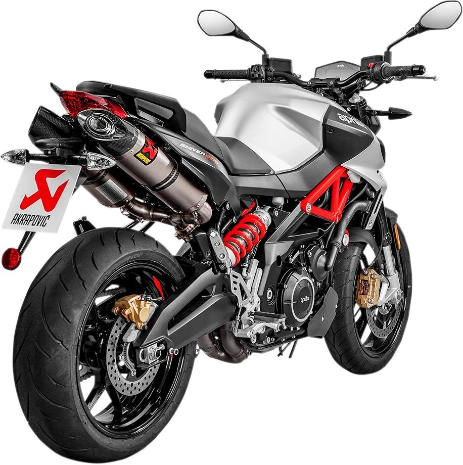 Akrapovic Motorcycle Slip On Line Muffler Titanium For Aprilia SL 900 ABS 2017