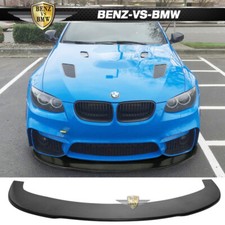 Fits 04-10 BMW E60 5-Series M5 Front Bumper Lip Spoiler Splitter Unpainted PU