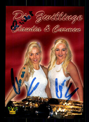 The Twins Autograph Card Original Signed ## BC 72710